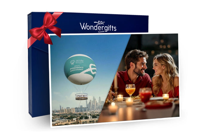 Romantic Dining at Atlantis the Royal with Dubai Balloon Flight for Two |  at Wondergifts