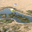 Romantic Hot Air Balloon Experience for Two with Drinks and Flowers |  at Wondergifts
