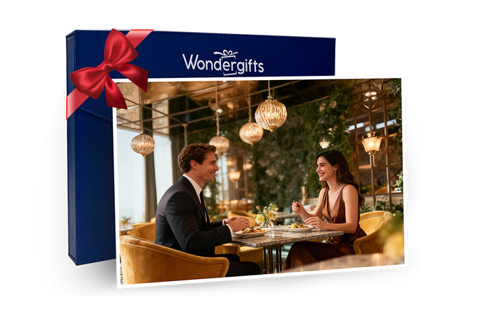 Romantic Lunch with Beverages for Two at At.Mosphere Burj Khalifa