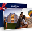 Romantic Overnight Gift Box: The Dunes Deluxe Dome Stay & Hot Air Balloon for Two |  at Wondergifts