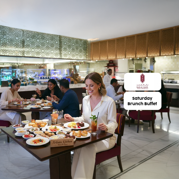 Saturday Brunch Buffet at Artisan Kitchen  - Bab Al Qasr