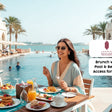 Saturday Brunch with Pool & Beach Access for One at Bab Al Qasr