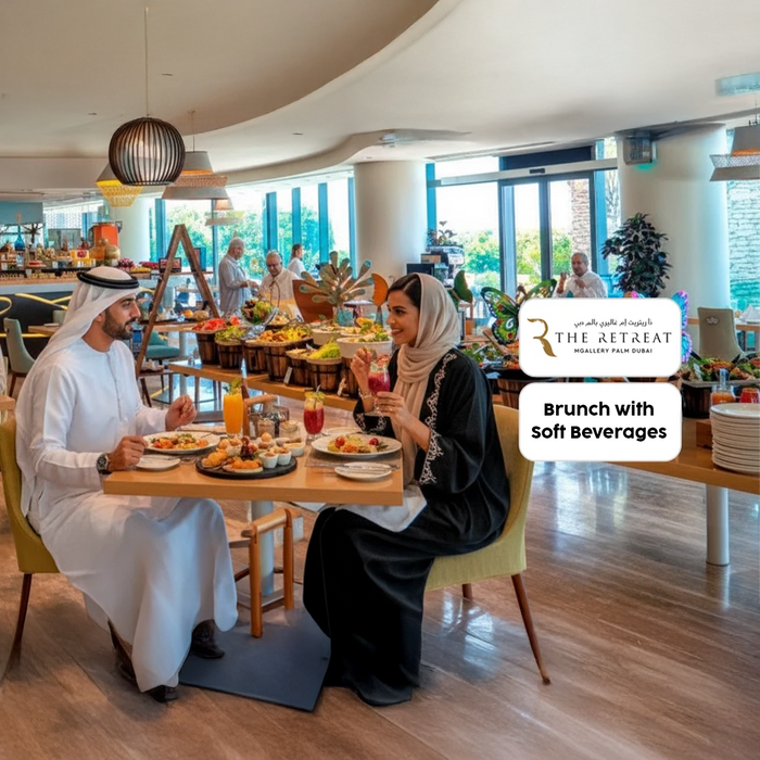 Saturday Brunch with Soft Beverages at The Retreat Palm Dubai