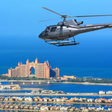 Romantic Helicopter Ride for Two Over Palm Jumeirah with Red Roses