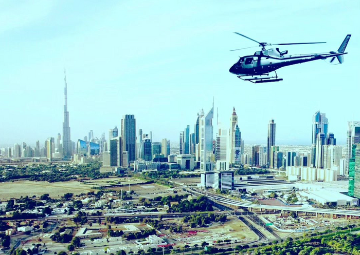 Extended Helicopter Flight Over Dubai Coast and The Palm |  at Wondergifts