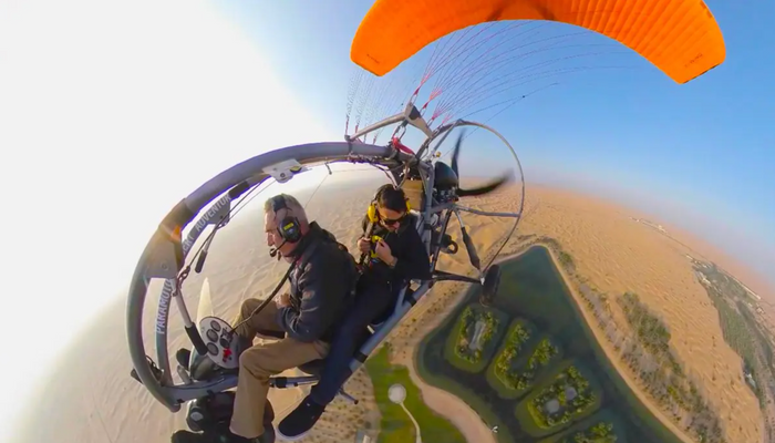 20-Minute Paramotor Adventure Above Dubai Lake |  at Wondergifts