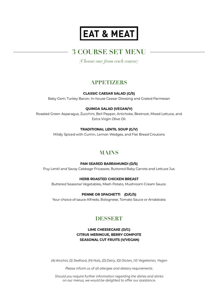 Indulgent Dining Experience for Two at Eat & Meat - The H Hotel |  at Wondergifts