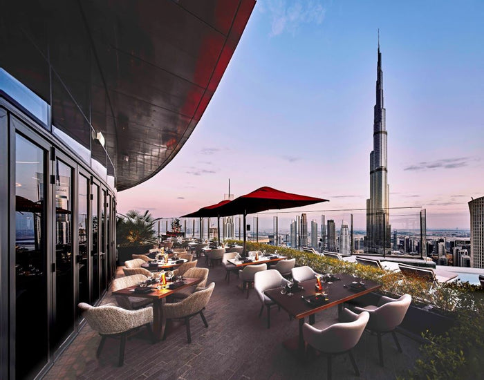 Set Menu Lunch at Ce La Vi with The Frame Entrance Tickets for 2 |  at Wondergifts