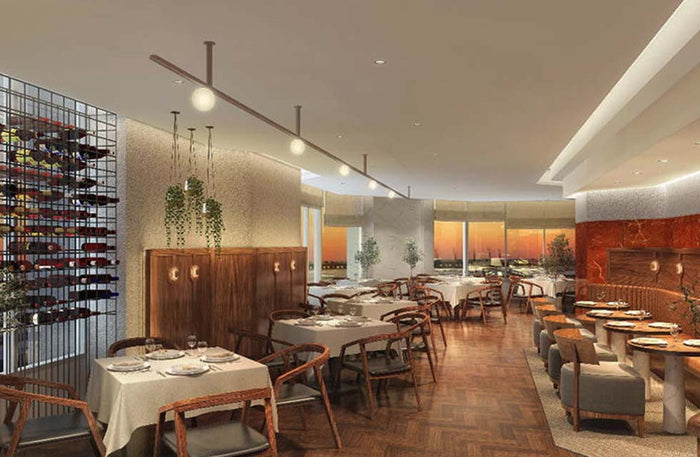 Savory Dinner with Soft Drinks for Two at Sette Restaurant at JA Beach Hotel |  at Wondergifts