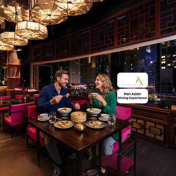 Signature Pan Asian Dining Experience for Two at Asia Asia Dubai Marina