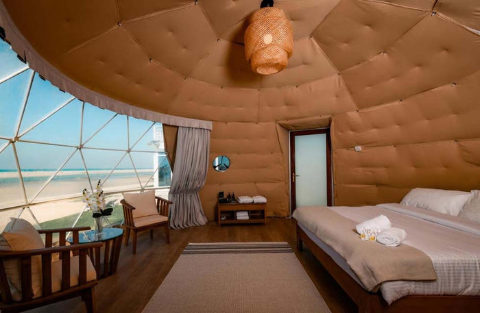 Serene One-Night Stay with Breakfast for Two at Siniya Island Umm Al Quwain |  at Wondergifts