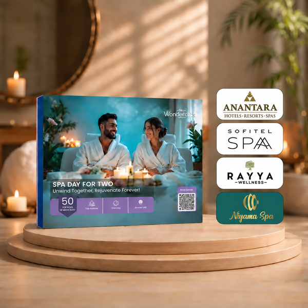 Spa Day for Two Gift Box: Rejuvenating Couples Massage at ANANTARA Spa, Sofitel Spa & 50+ Luxury Spas