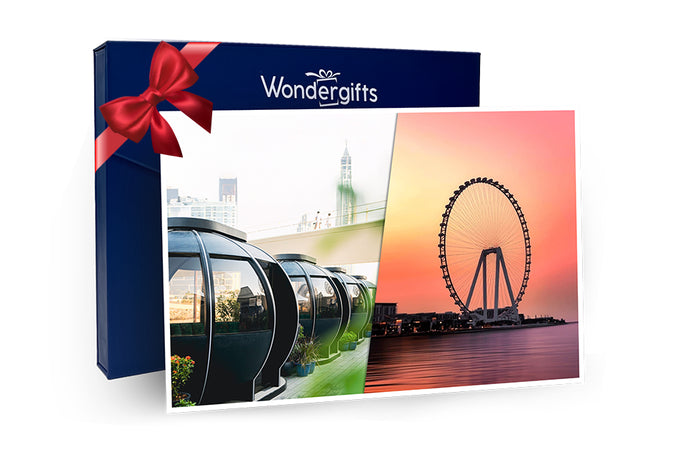 Stunning Ain Dubai Ride with The Pods Dining Experience for Two |  at Wondergifts