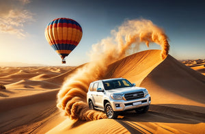 Sunrise Hot Air Balloon Ride, Breakfast & Desert Safari Experience for One |  at Wondergifts