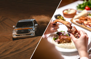 Sunset Desert Safari for Two with Dune Bashing and Dinner |  at Wondergifts