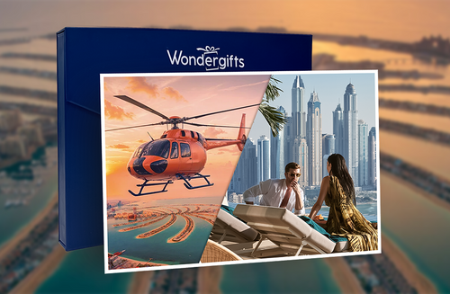 Sunset Helicopter Tour & 1-Night Stay at The Palm for Two – Choose from Luxury Hotels |  at Wondergifts