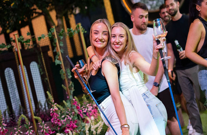 Delightful 2-Course Menu & Mini Golf for Two at Swingers