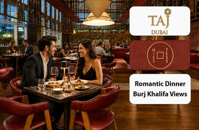 Iconic 5-Star Dining Gift Box for Two - CÉ LA VI, COYA, DOORS Dubai & 50+ Luxury Venues