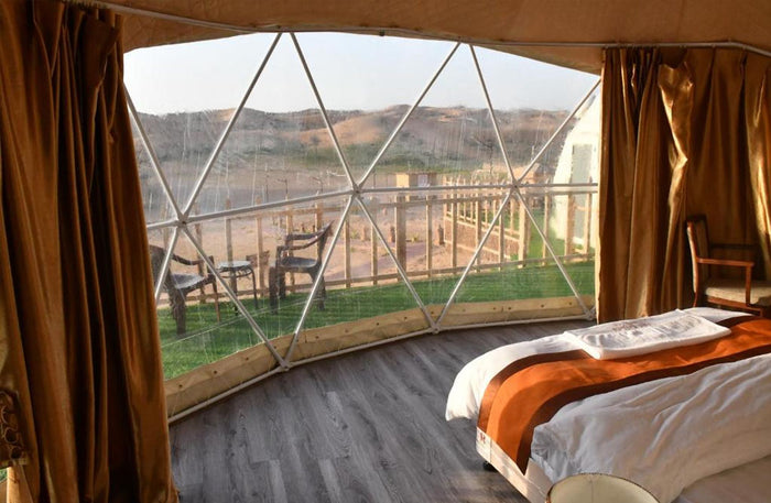 Charming Summer Escape for Two at The Dunes – Deluxe Dome |  at Wondergifts
