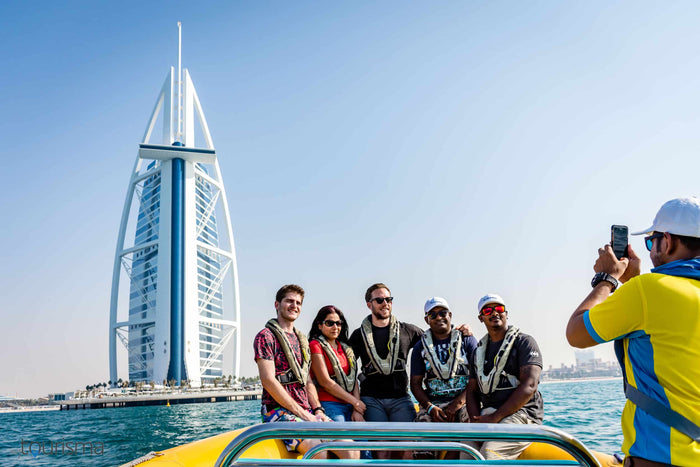 Thrilling Speed Boat Tour - Marina, Atlantis, Palm, & Burj Al Arab! |  at Wondergifts