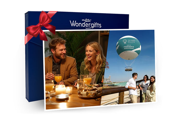 The Dubai Balloon Flight with Romantic Dinner for Two at Atlantis the Palm