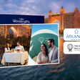 The Dubai Balloon Flight with Romantic Dinner for Two at Atlantis the Palm