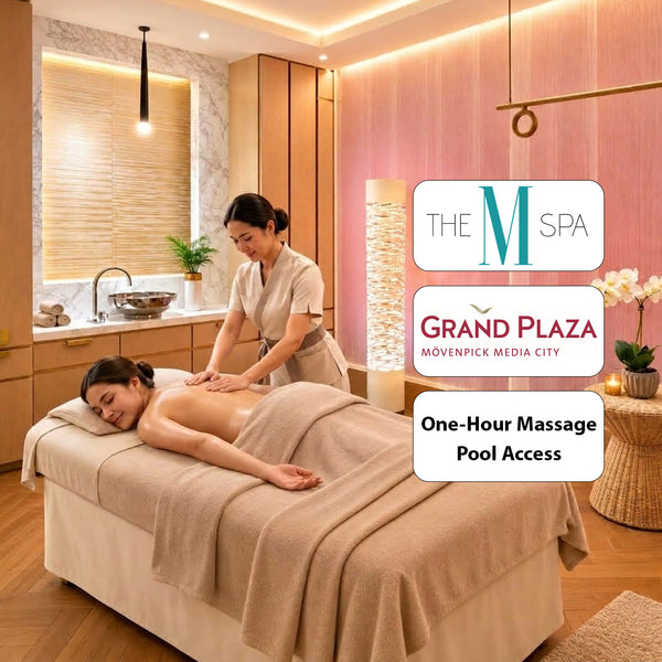 Grand Plaza Mövenpick Media City - One-Hour Balinese Bliss Massage with Spa & Pool Access