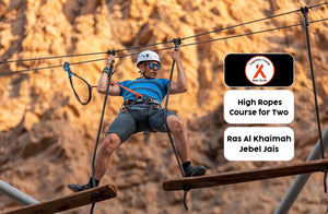 Thrilling Bear Grylls Explorers Camp High Ropes Course for Two