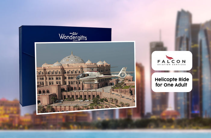 Thrilling Helicopter Flight Above Abu Dhabi Landmarks for One |  at Wondergifts
