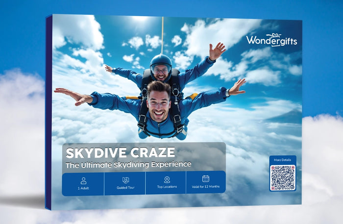 Thrilling Skydiving Gift Box: Skydive Over The Palm Jumeirah