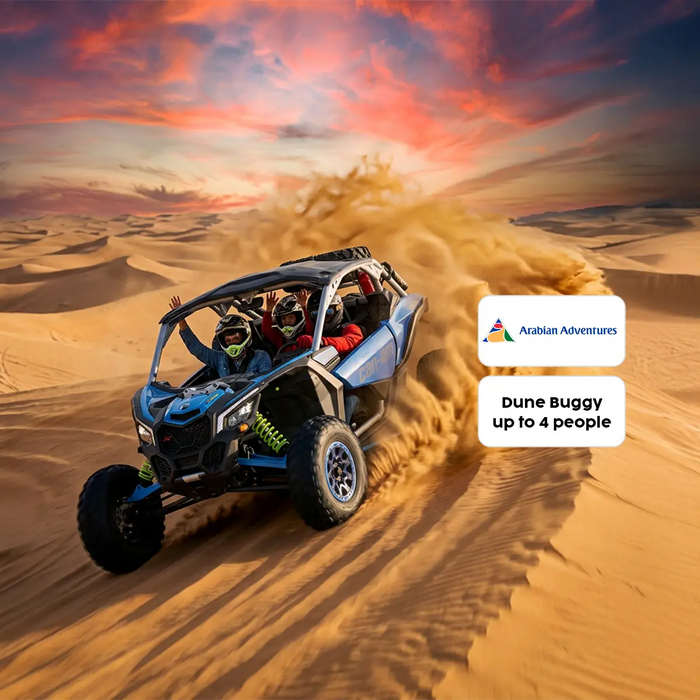 Unforgettable Evening Dune Buggy 2-Hours Driving Tour with Drinks