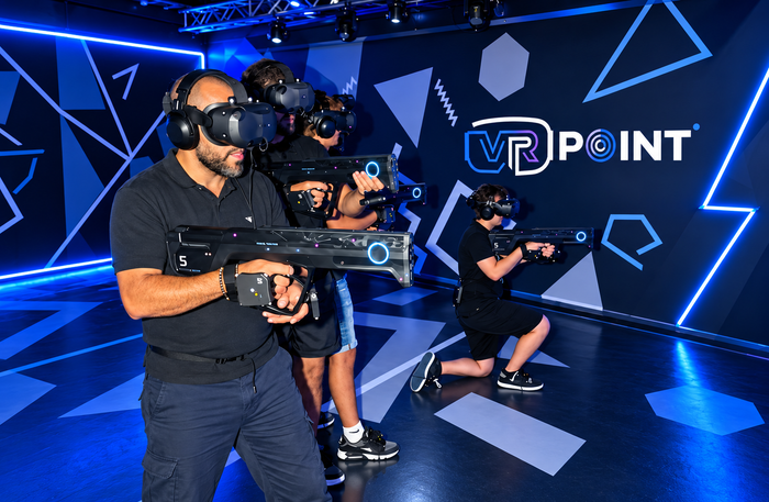 VR Point Dubai - Thrilling 4D Free-Roam VR Adventure for Two