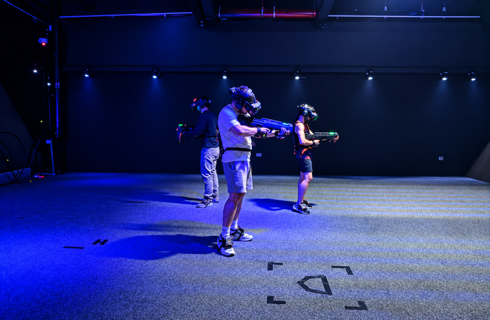 VR Point Dubai - Thrilling 4D Free-Roam VR Adventure for Two