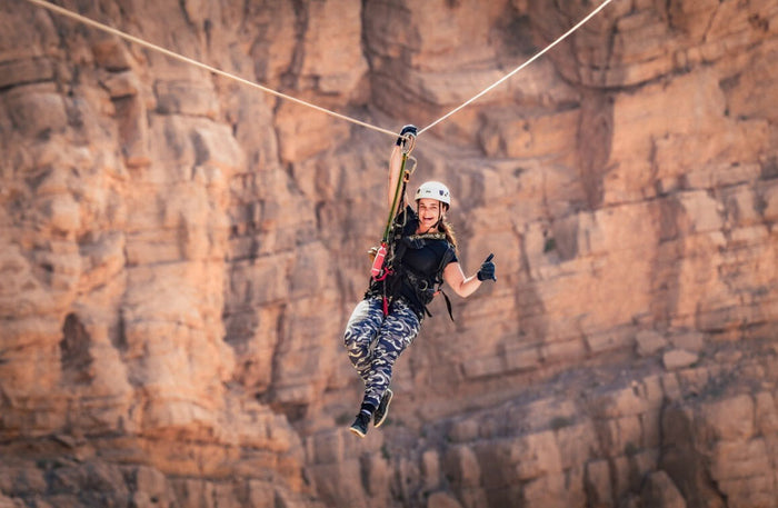 Epic Via Ferrata Mountain Adventure at Bear Grylls Explorers Camp