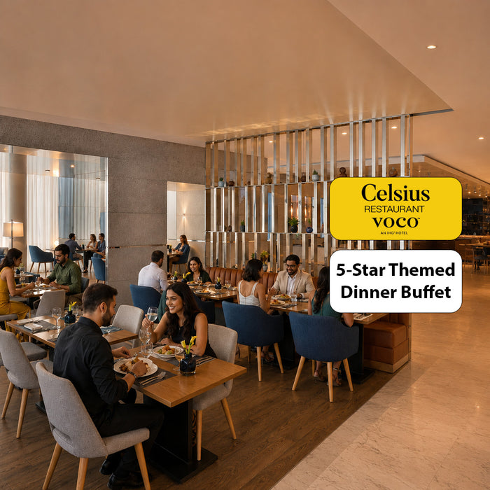Delectable 5-Star Themed Dinner Buffet at Celsius, Voco Dubai