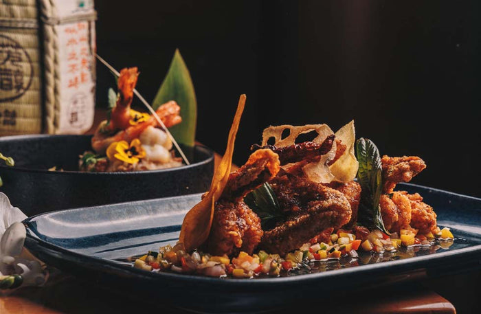 Delectable Dinner with Soft Drinks for Two at White Orchid JA Palm Tree |  at Wondergifts