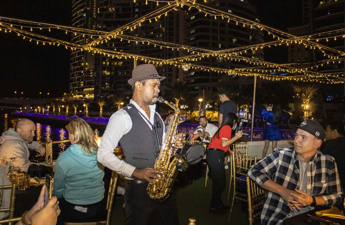 2-Hour Sunset Yacht Tour in Dubai Marina with Live BBQ for One |  at Wondergifts