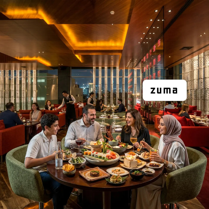 Zuma Dubai - Japanese-Inspired 3-Course Dining Experience