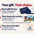 Time Together Gift Box - More Than 250 Experiences to Choose From