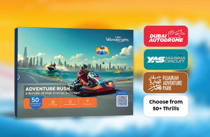 Adventure Rush Gift Box: Choose from 50+ Thrills—Jet Ski, Karting, Zipline & More