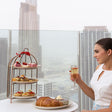 Emily in Paris Inspired Afternoon Tea with Burj Views at Malibu Sky Lounge for Two |  at Wondergifts