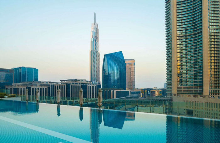 Luxurious Floating Afternoon Tea for Two with Pool Access at the 5-Star Sofitel Dubai Downtown |  at Wondergifts