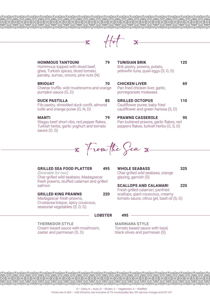 All Day Dining with House Beverages for Two at Asil Restaurant - Rixos Premium |  at Wondergifts