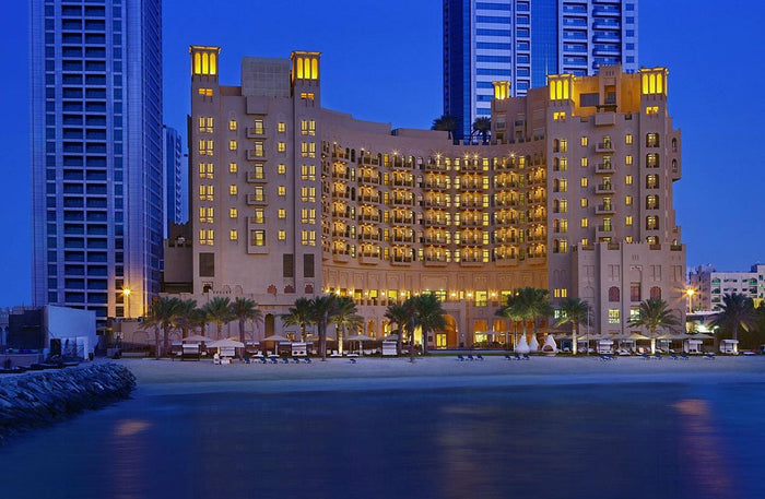 Summer Stay: Elegant One-Night Stay with Breakfast and Dinner for Two at Bahi Ajman Palace |  at Wondergifts