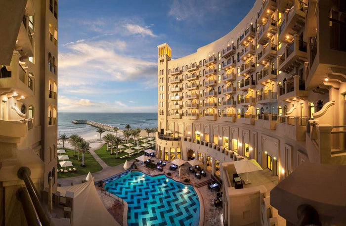 Charming 1-Night Stay at Bahi Ajman Palace with Breakfast and Dinner for Two |  at Wondergifts