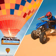Sunrise Hot Air Balloon with Breakfast and Exciting Quad and Camel Rides |  at Wondergifts