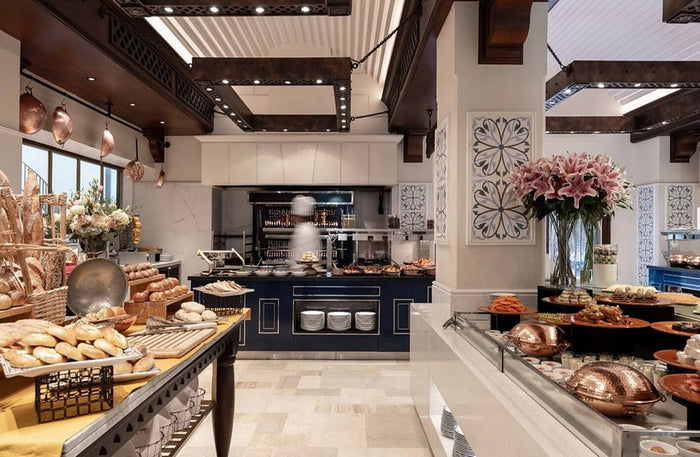Gastronomic Breakfast Buffet for Two at Rotisserie One&Only Royal Mirage Resort |  at Wondergifts