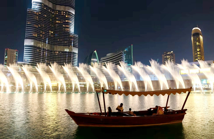 Dubai Fountains Lake Ride Experience |  at Wondergifts