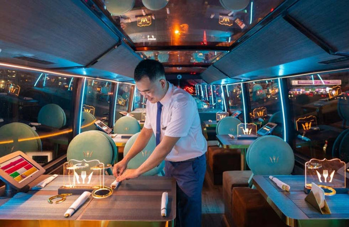 Scenic Gourmet Brunch for Two on Wheels with Bustronomy Dubai |  at Wondergifts