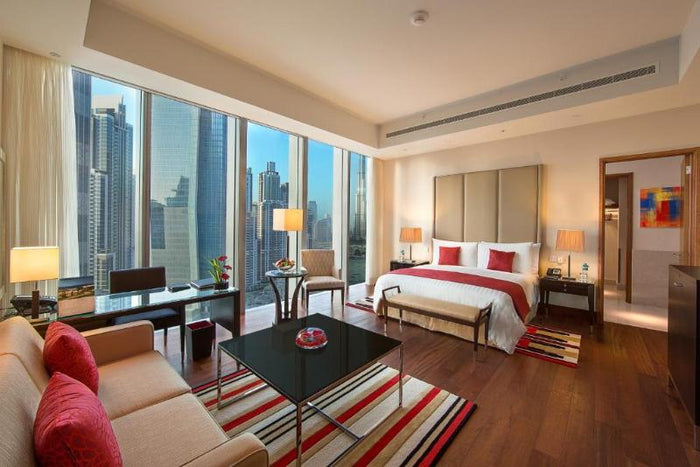 One Night Hotel Stay in Dubai with IMG World Tickets for Two |  at Wondergifts